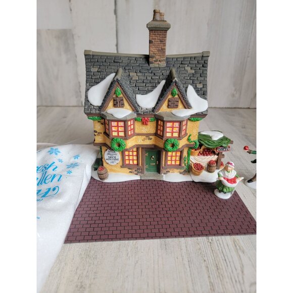 Dept 56 58308 Seton Morris Spice Merchant village accessory xmas - Picture 2 of 10